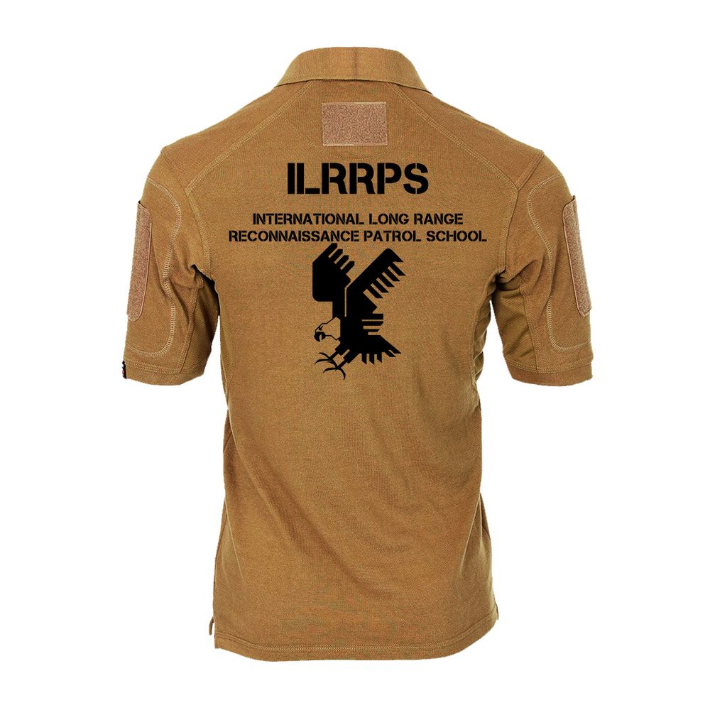 Tactical Poloshirt Alfa ILRRPS International Long Range Reconnaissance #19932 Tactical Poloshirt Alfa ILRRPS International Long Range Reconnaissance #19932