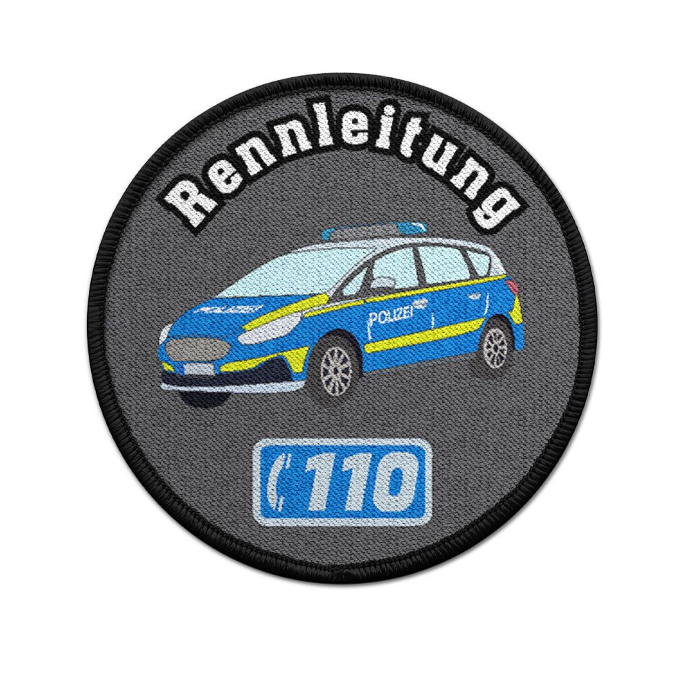 Patch race control police police car service insert #41414