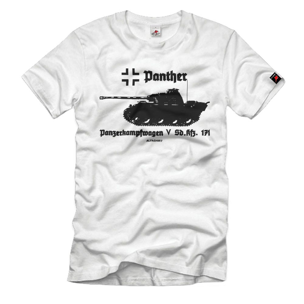Panther SdKfz 171 Panzerkampfwagen V Panzer Turm Wanne T-Shirt#33121