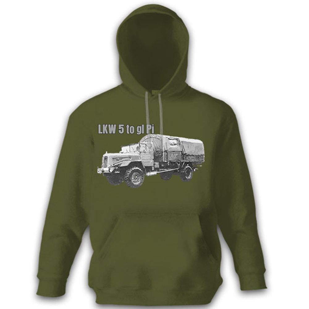 LKW 5 to gl Pi Bundeswehr Pionierausführung Pionier BW - Kapuzenpullover #8910