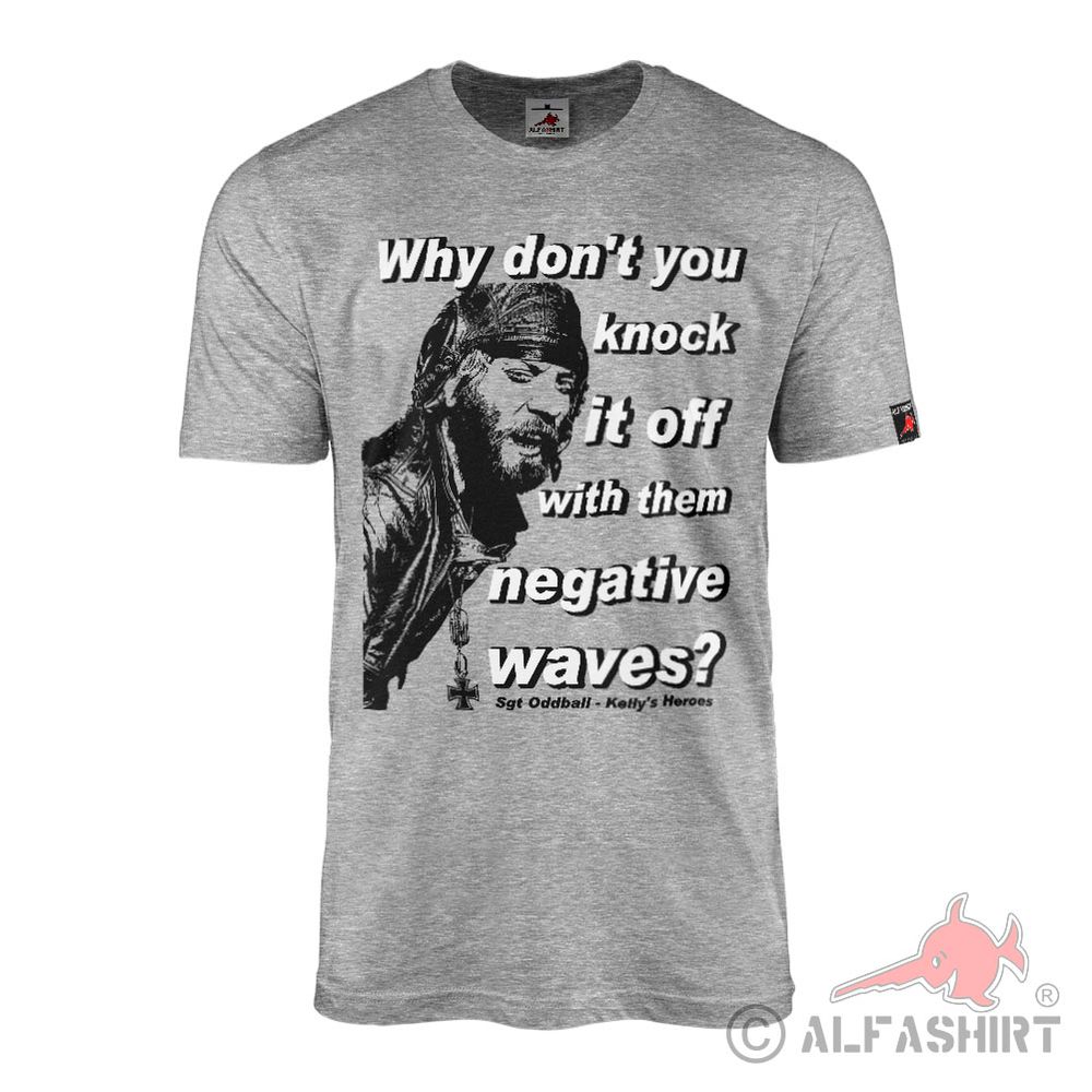 Kelly's Heroes Negative Waves Stoßtrupp Gold Donald Oddball - T Shirt #15720