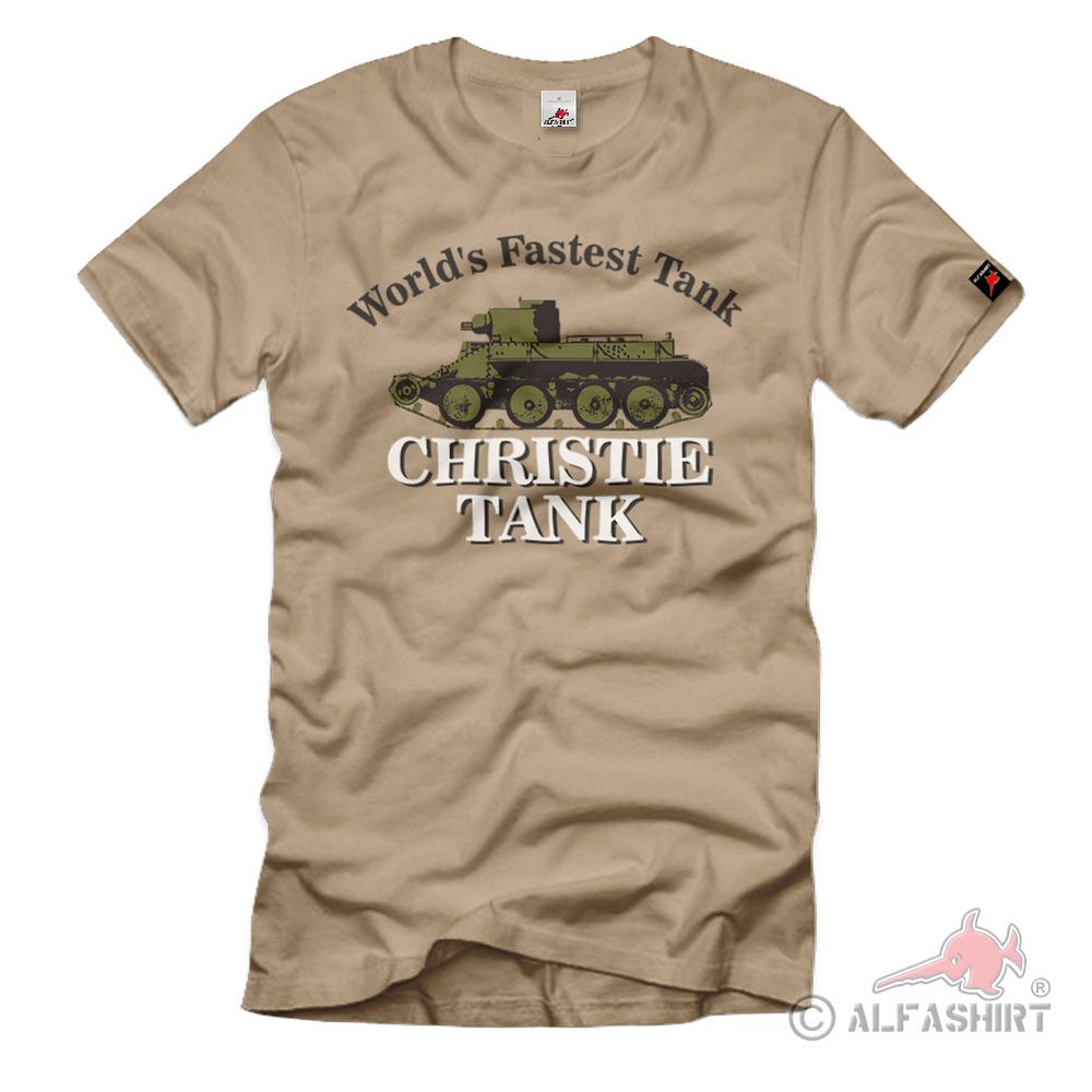 World's Fastest Tank Christie Undercarriage Tank Drive T3 M1928 T-Shirt # 36948