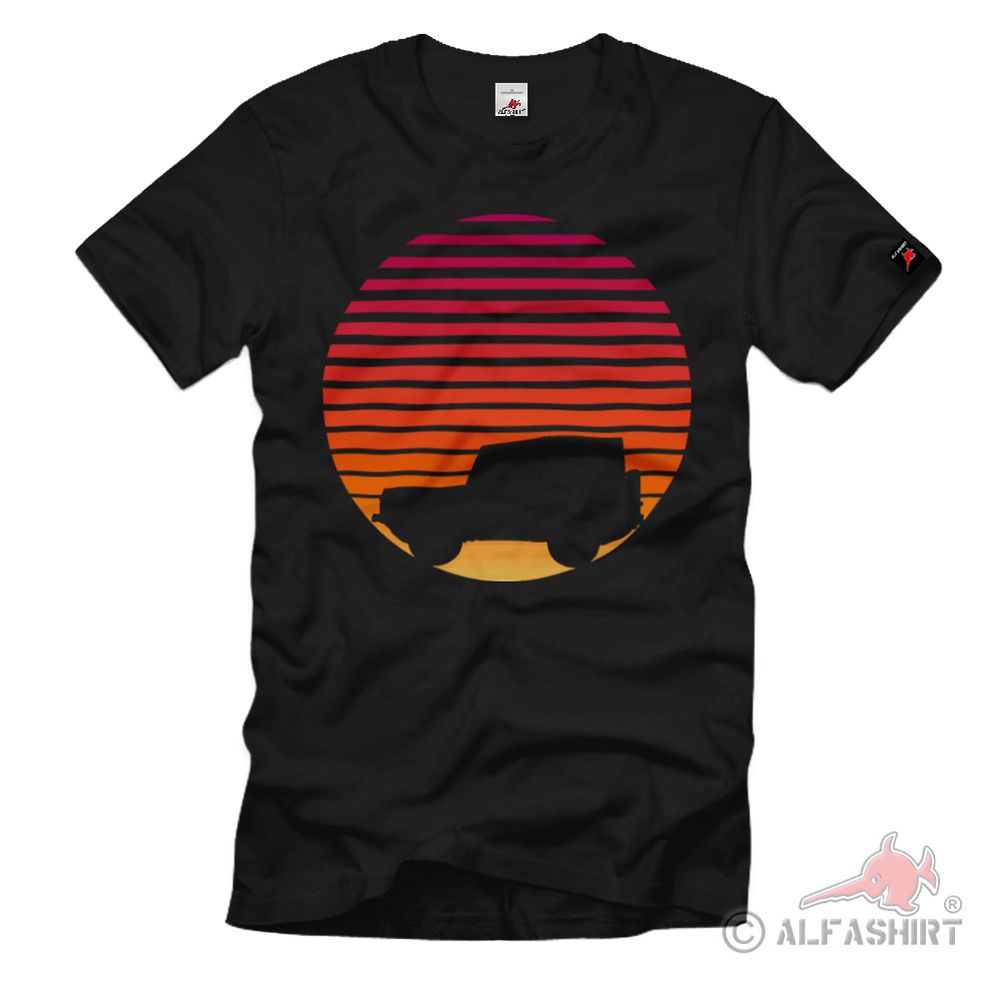 Iltis Retro 183 Bundeswehr Auto BW buy online T-Shirt # 609