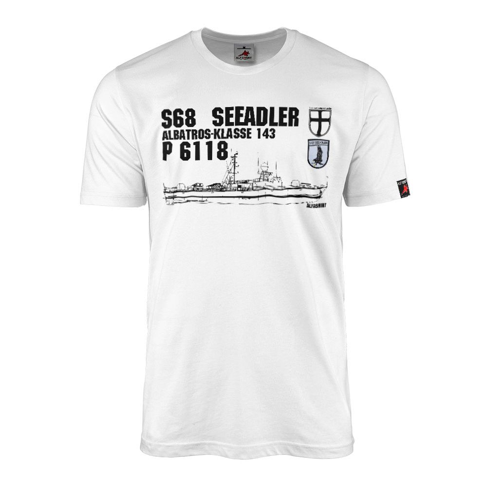 Shirt S68 Seeadler Albatros Class 143 P6118 Missile Speedboat #42495