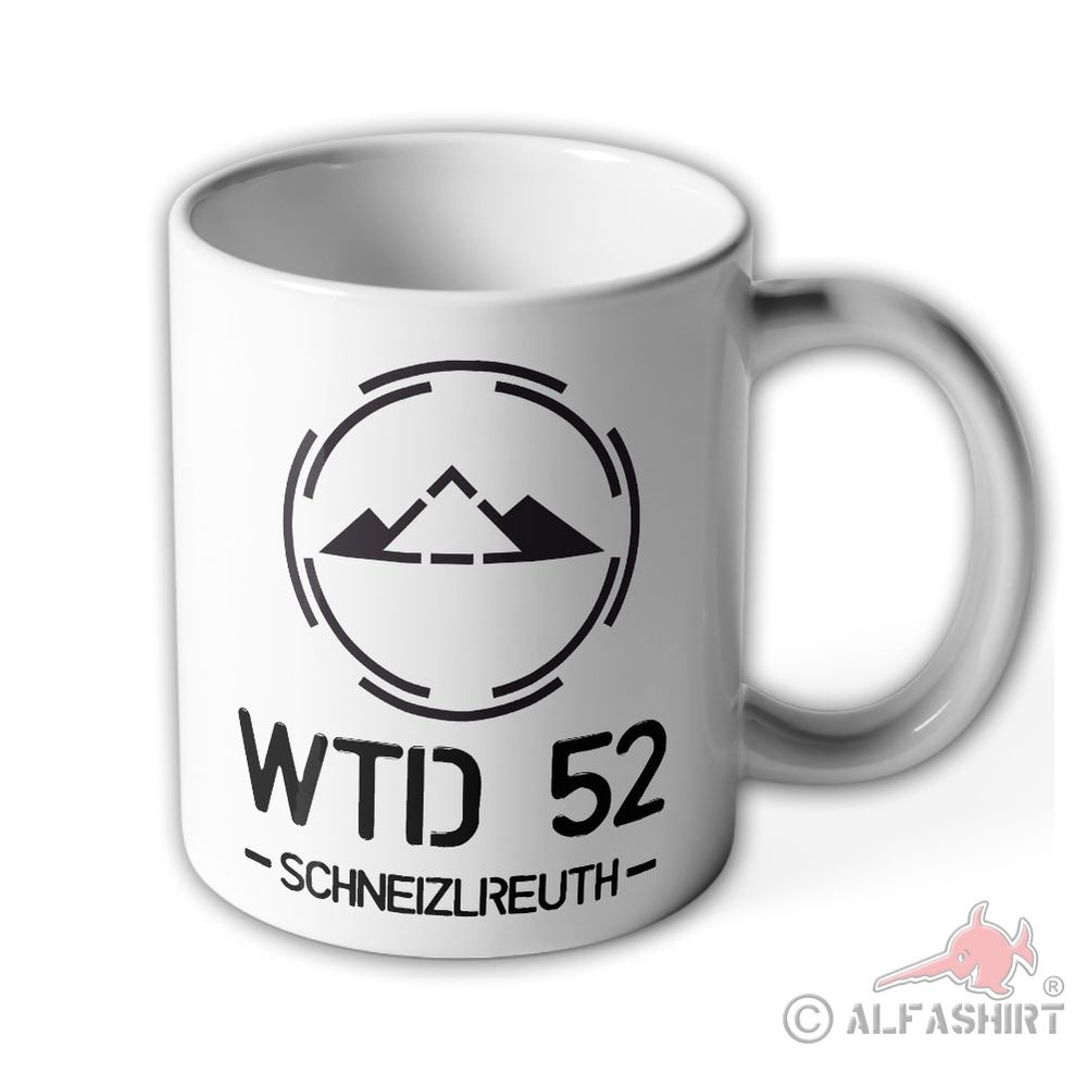 Tasse WTD 52 Schneizlreuth Wehrtechnische Dienststelle Schutz Sondertechnik #36722