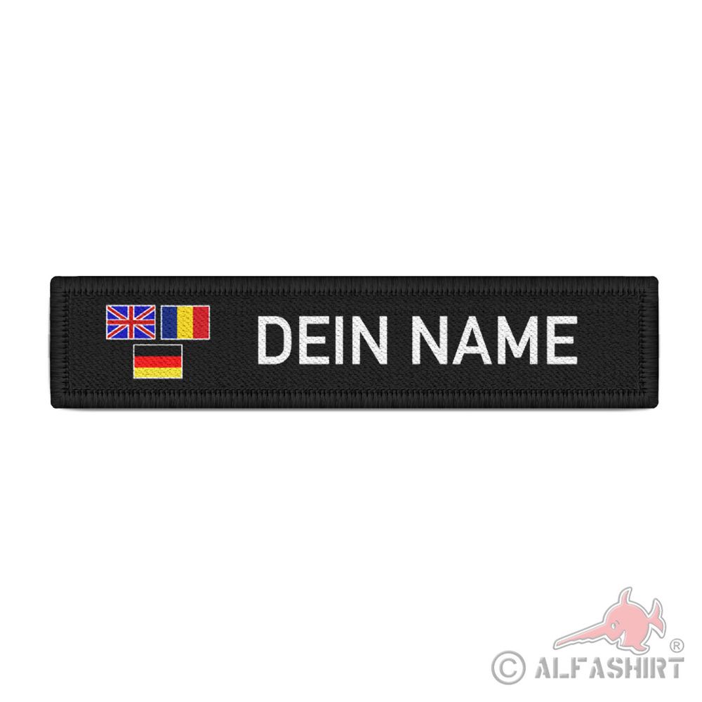 Name Patch Personalized Flag Germany Germany England UK #42442