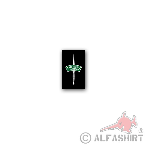 Royal Marines Commando Aufkleber Sticker Commando Marineinfanterie 4x7cm#A3603