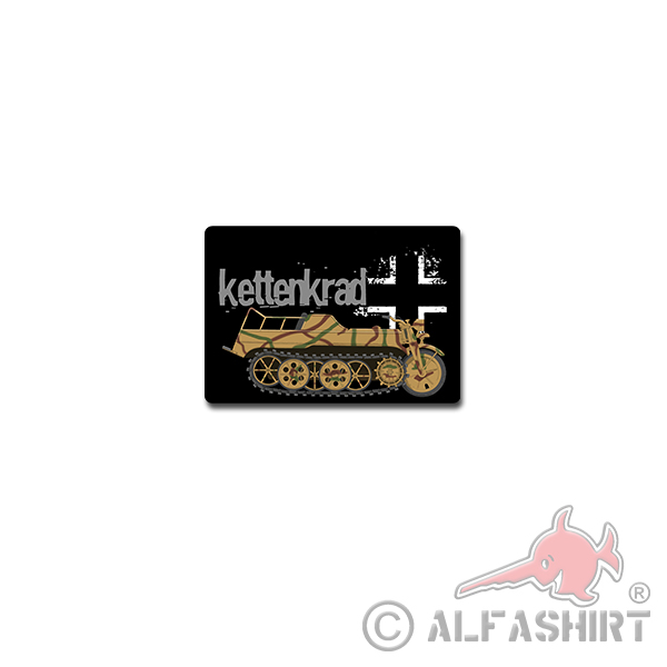 Kettenkrad Sticker Small Kettenkraftrad Sonderkraftfahrzeug 10x7cm # A4229