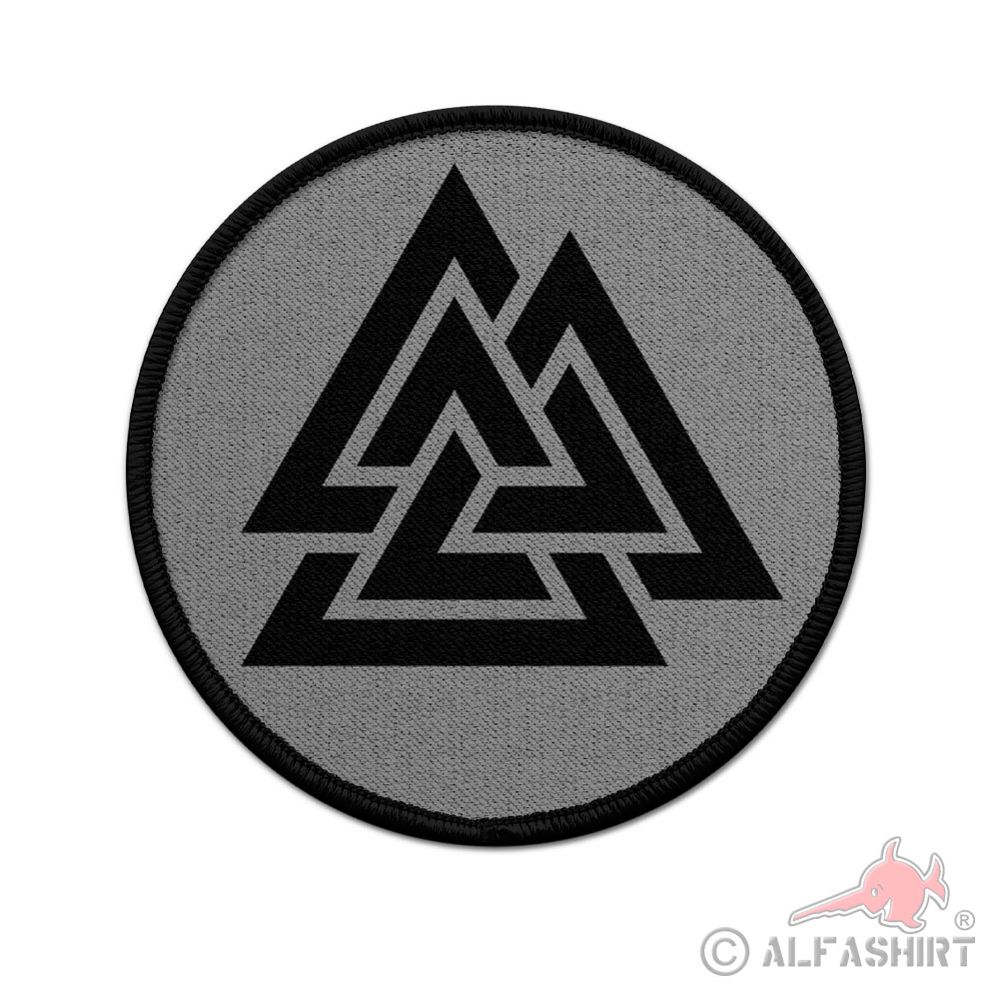 Patch Wotan's knot Valknut Viking knot Odin Valhalla Symbol #39714