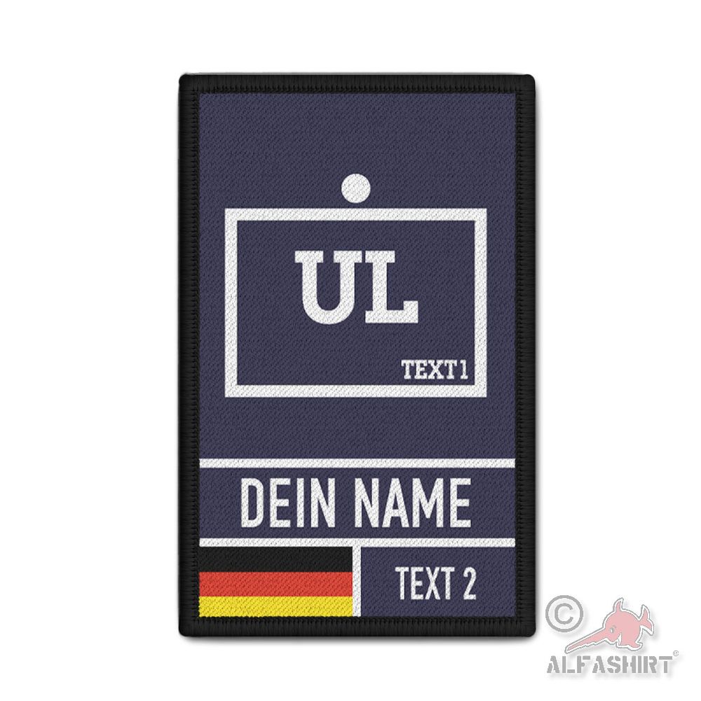Patch Hilfswerk Fachgruppe UL Unbemannte Luftfahrtsysteme Drohne Trupp#45542