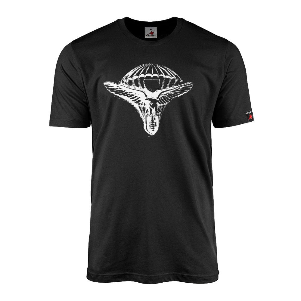 T-shirt with Slovakian parachutist badge, clasp, ribbon bar. #46367
