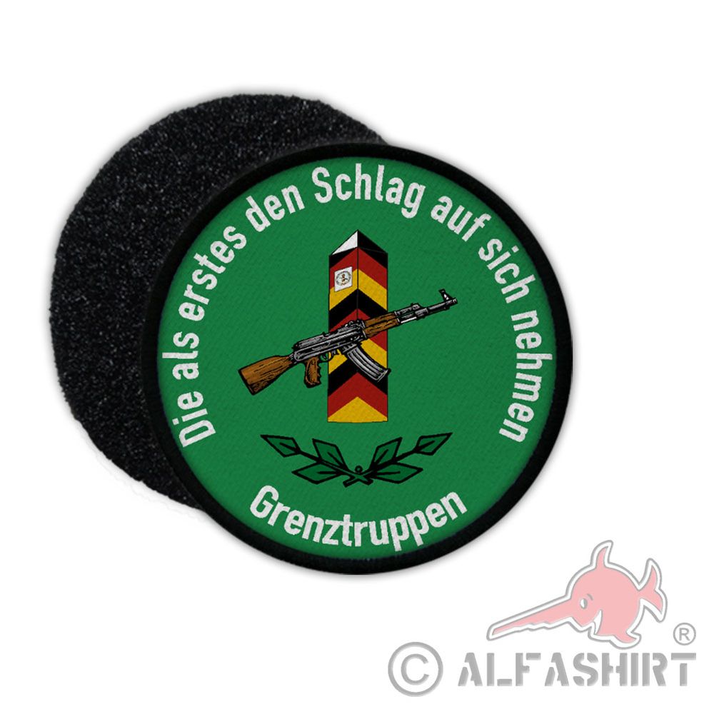 Patch DDR Grenztruppe Grenzstein AK NVA Grenze Sicherung MfNV Überwachung #31417