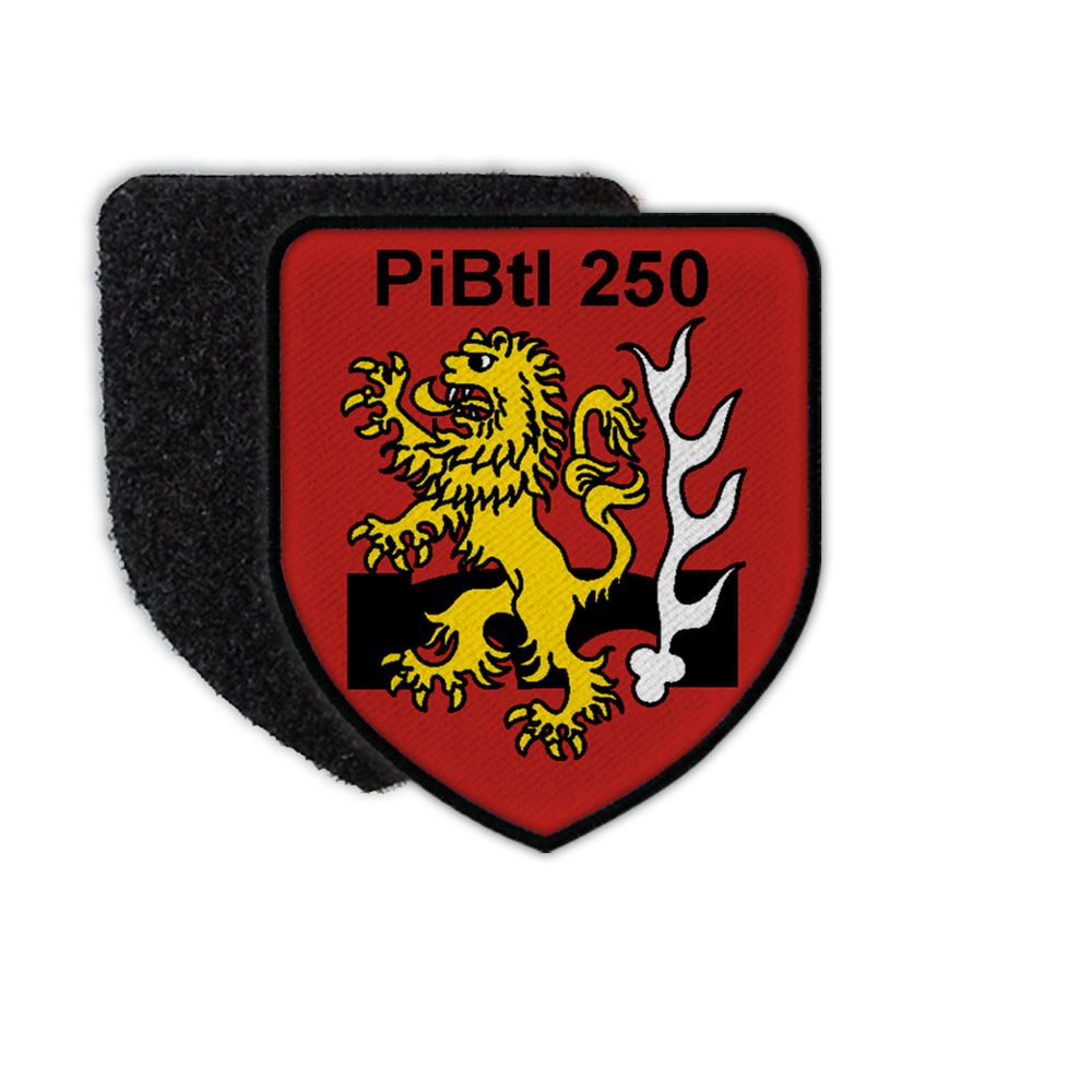 Patch PiBtl 250 Pioneer Battalion Bundeswehr coat of arms badge patch # 33614