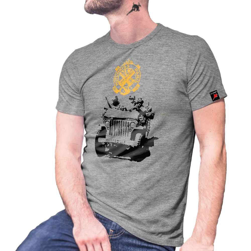 Hotchkiss M201 Bundeswehr Military Vehicle Auto SUV T Shirt # 29025