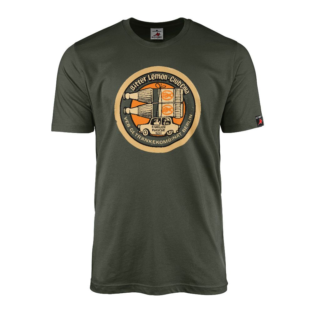 T-Shirt VEB DDR Getränke-Kombinat Berlin Club-Cola Bitter Lemon Advertisement #34087