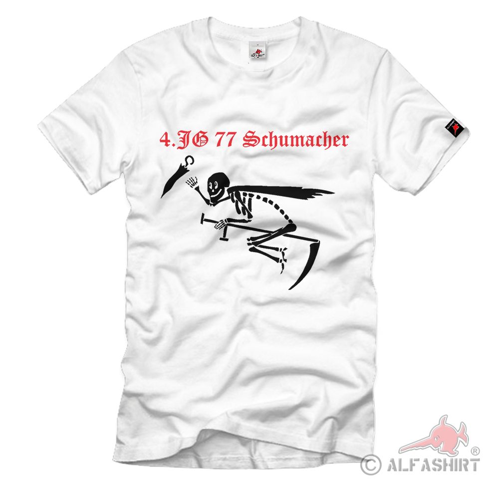 4 JG Schumacher Jagdgeschwader Luftwaffe Operation Air Force - T Shirt # 737