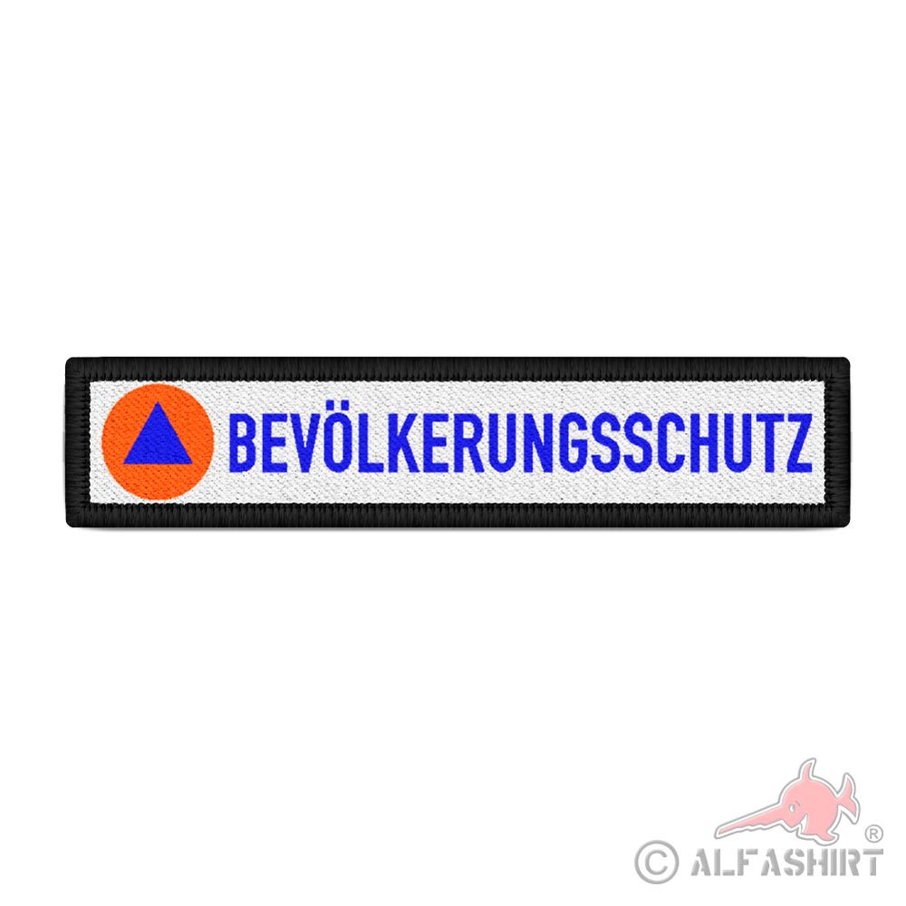 Patch Bevölkerungsschutz Klett Streifen Bundes BBK Katastrophenhilfe #40323