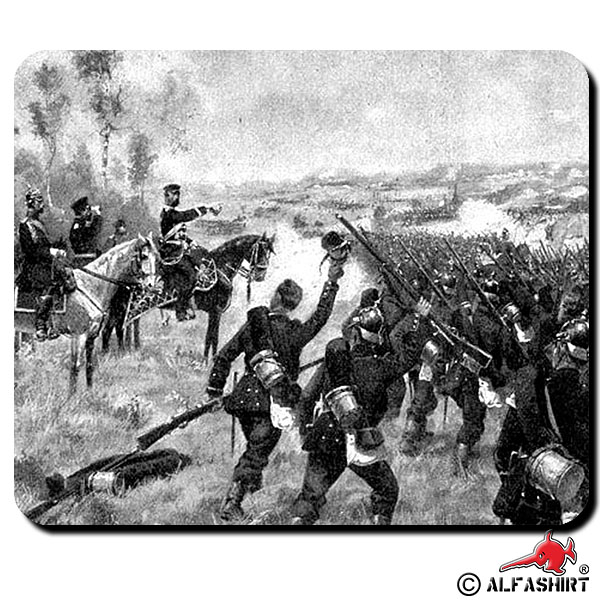 Preußische Truppen Prinz Friedrich Karl Nikolaus von Preußen Mauspad #16165