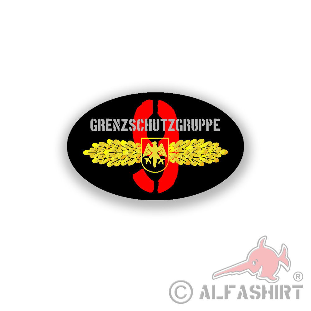 Sticker Border Guard Group 9 Anti-terrorism unit BPOL 11x7cm A946