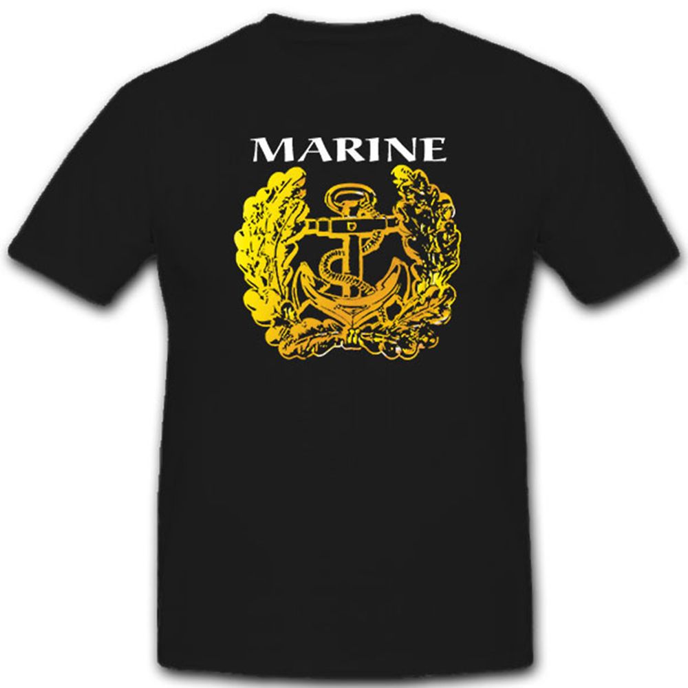 deutsche Marine Bundesmarine Matrose Anker Bundewehr Bund Bw - T Shirt #9362