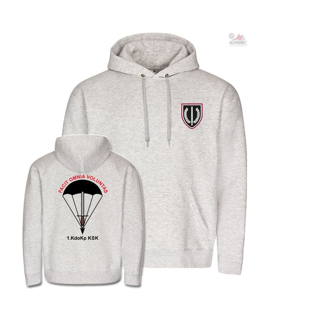 Hoodie 1 Kommando Kompanie KSK Spezialkräfte Sondereinheit  #39673