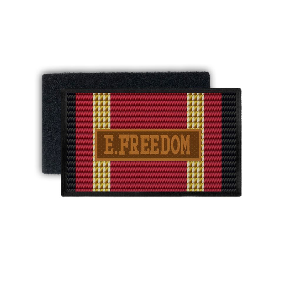 Insert ribbon buckles E.FREEDOM Patch Nato Patch Terrorism Bundestag # 33764
