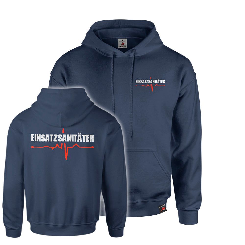 Premium Hoodie Einsatzsanitäter Berufsbekleidung Pullover #47394