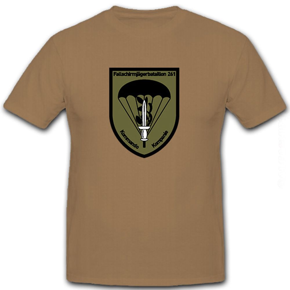FschJgBtl Fallschirmjägerbataillon Fallschirmjäger Bataillon - T Shirt #8701 