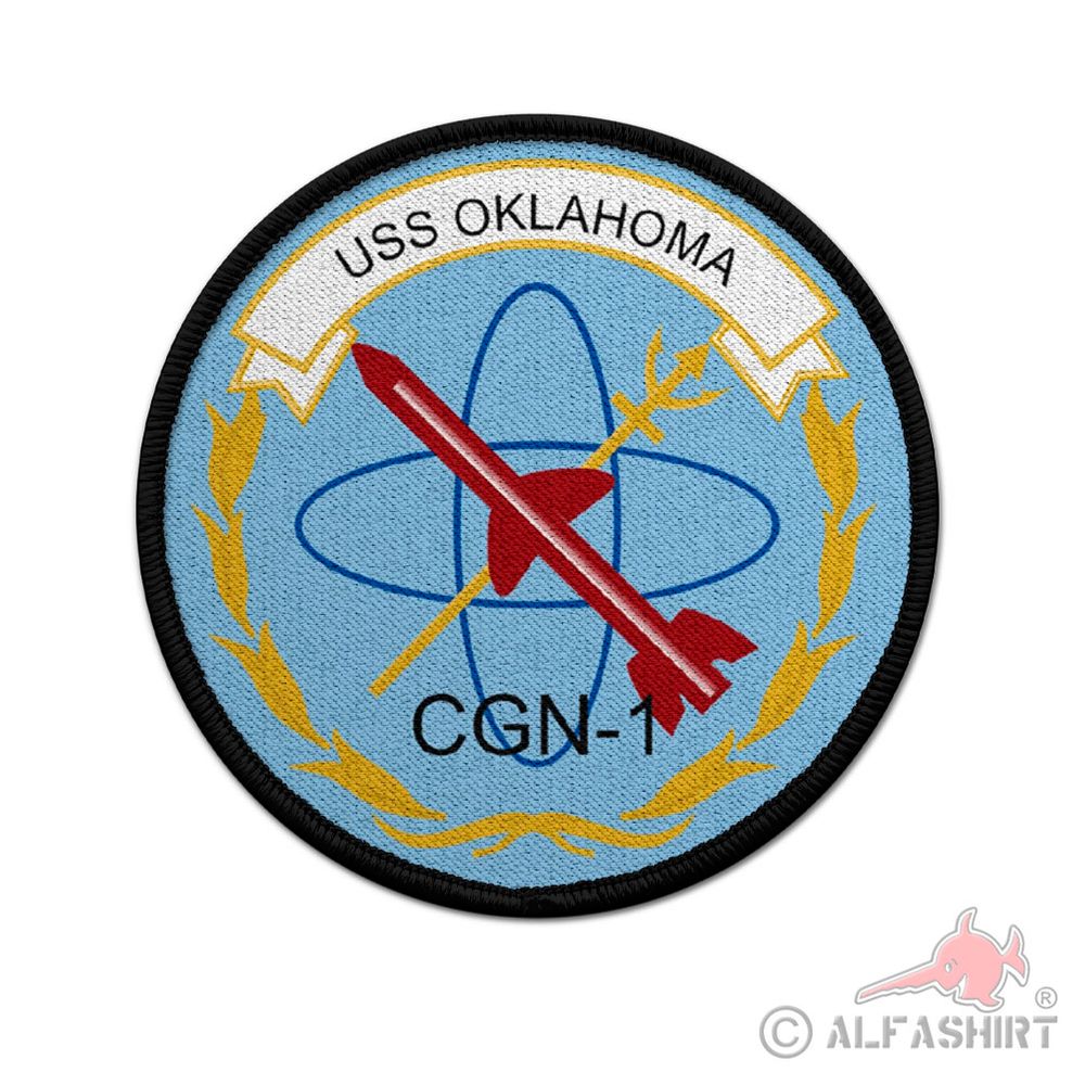Patch USS Oklahoma CGN-1 US Navy Light Cruiser Cleveland#43209