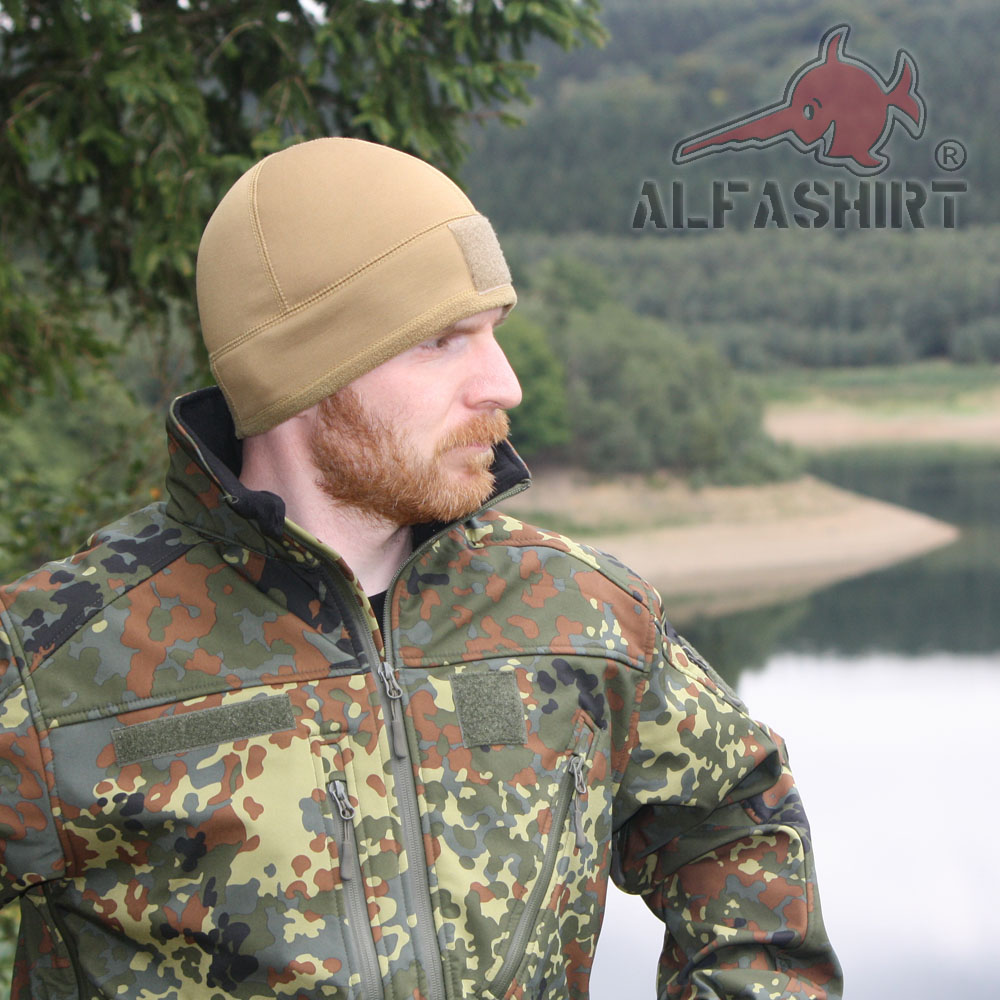 Tactical Fleece Cap Warrior Sand Mütze Bundeswehr Einsatz Fleecemütze #13393