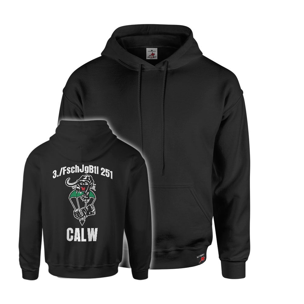 Hoodie 3. Kompanie FschJgBtl Fallschirmjägerbataillon 251 Calw #47246