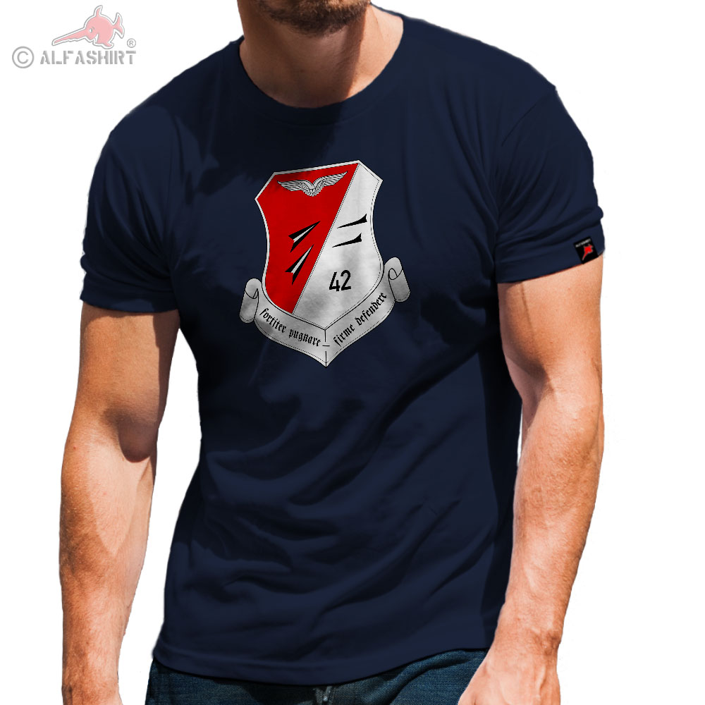 FlaRakGrp 42 coat of arms air defense missile Luftwaffe Bundeswehr T-Shirt # 31578