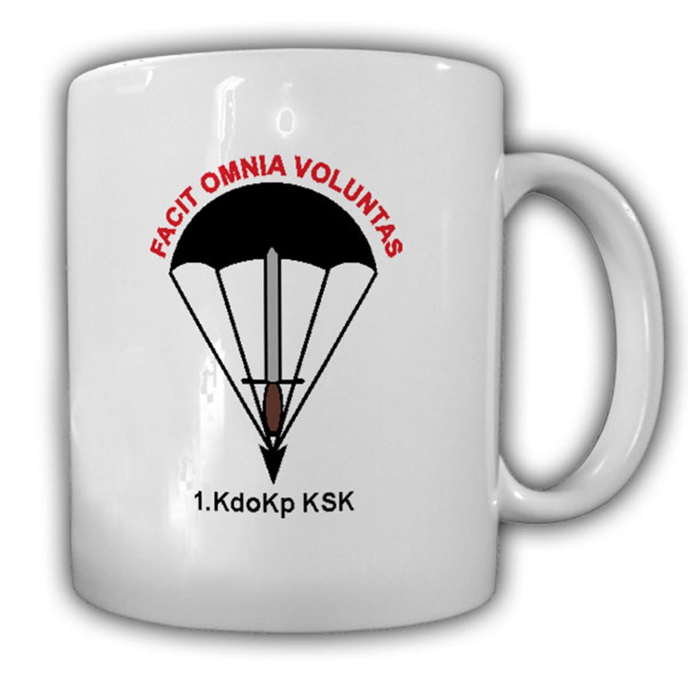 1.Kommando Kompanie KSK_Kommando Spezialkräfte Bundeswehr BW - Tasse #14634