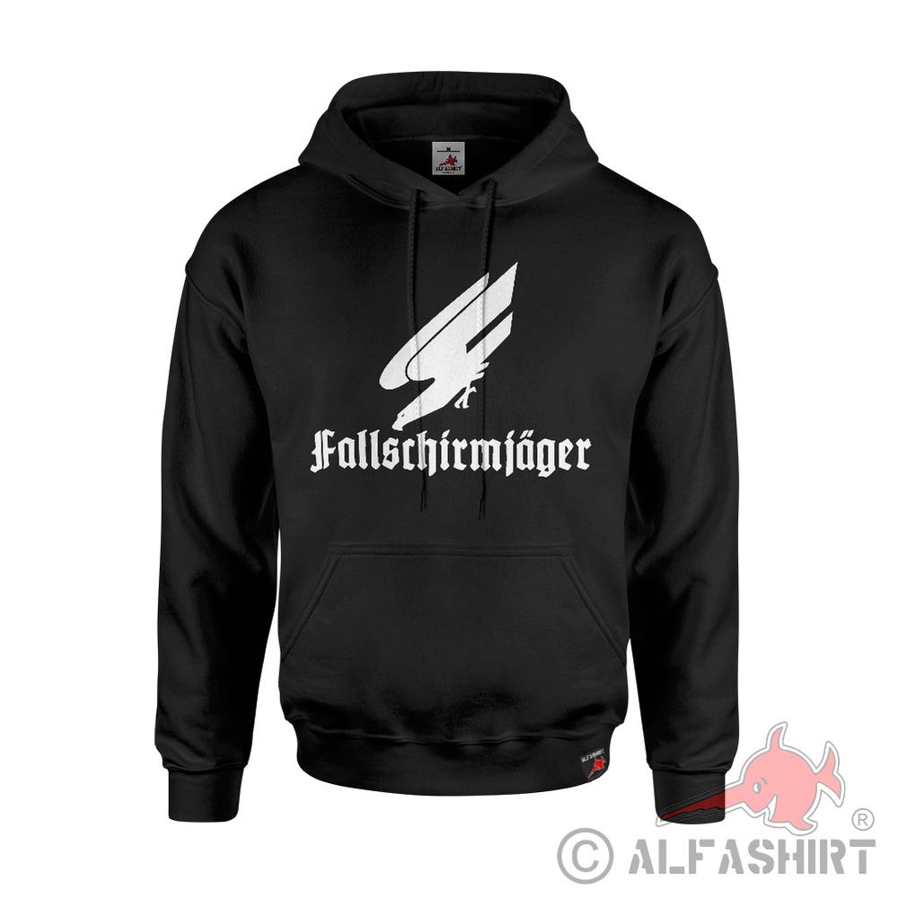 Hoodie FschJg Old School Paratrooper Eagle Hooded Pullover Pulli#41427