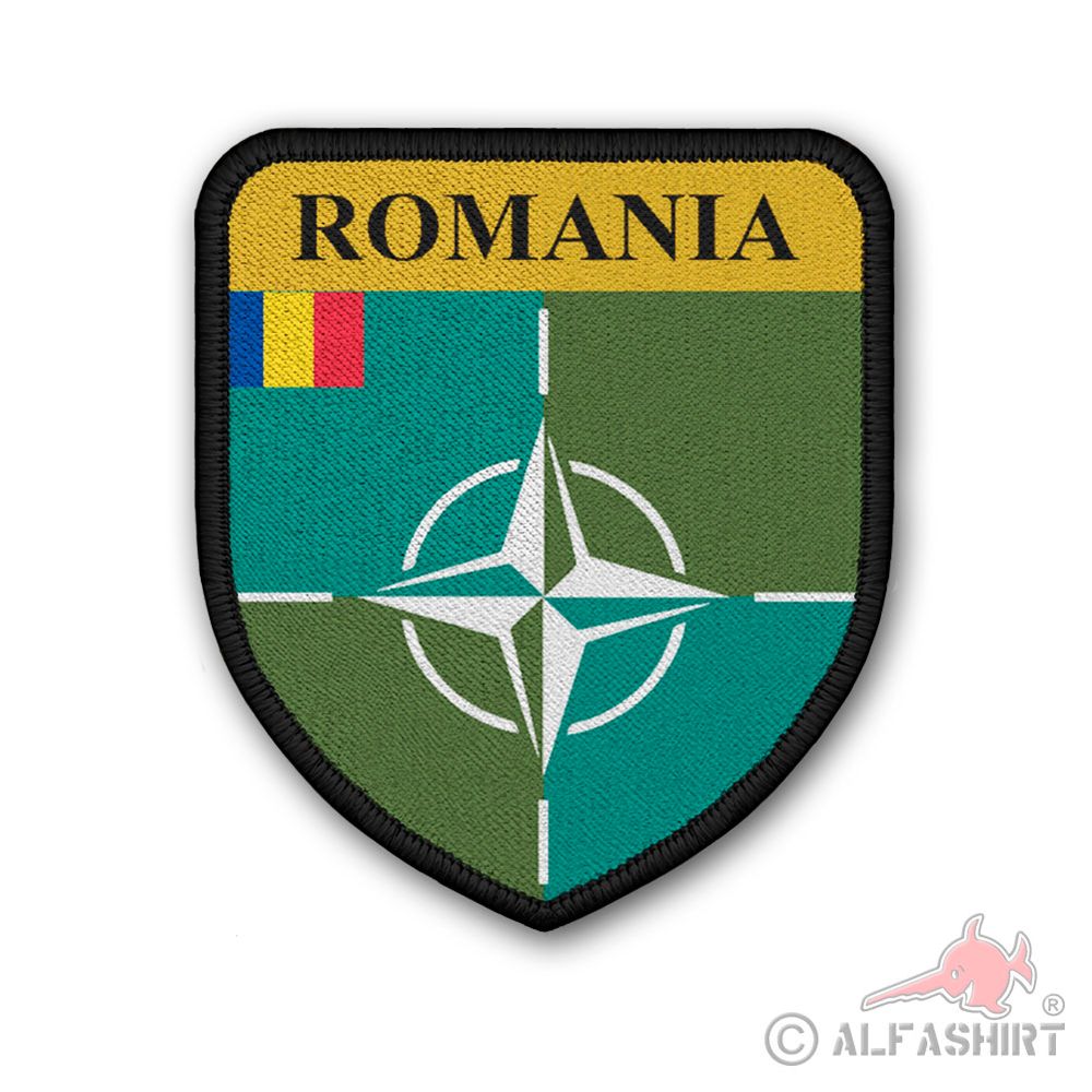Patch Nato Romania Rumänien România Armata Română Armee Militär #39974