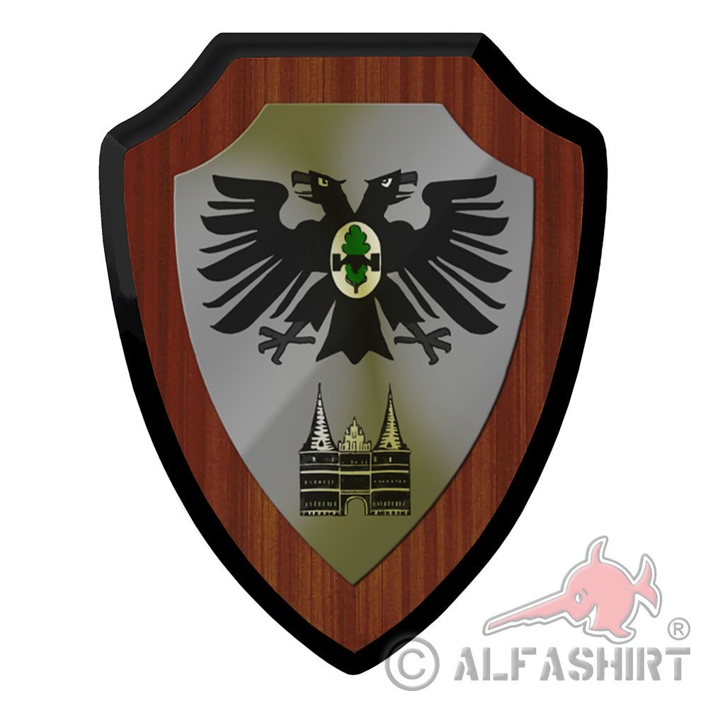 Wappenschild 3 Kompanie PiBtl 61 Pionierbataillon Lübeck 6  Kaserne #43877