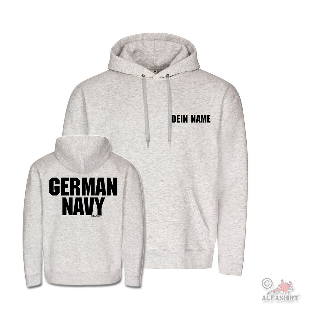 Hoodie GERMAN NAVY  Personalisiert Marine Bundeswehr Teilstreikraft #35964