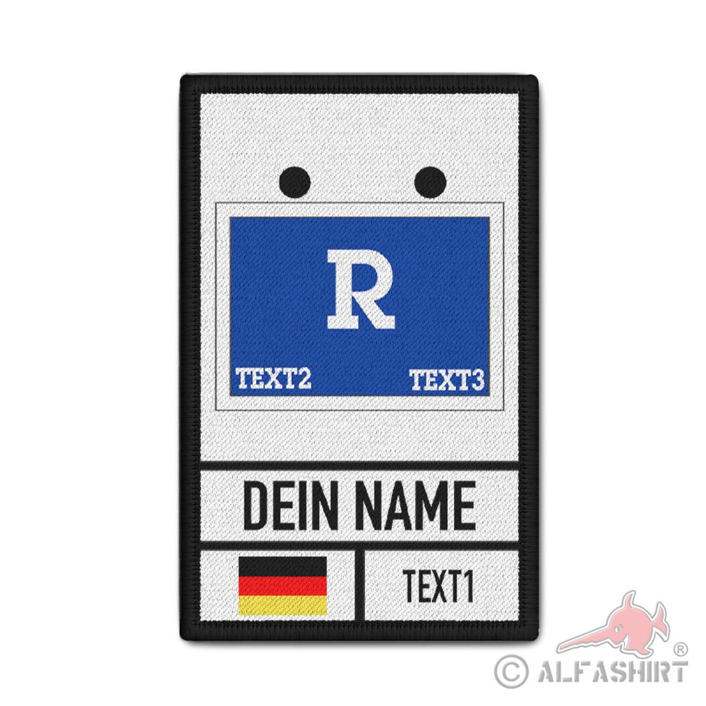 Patch can be personalized relief work specialist group clear clearance obstacle # 43178