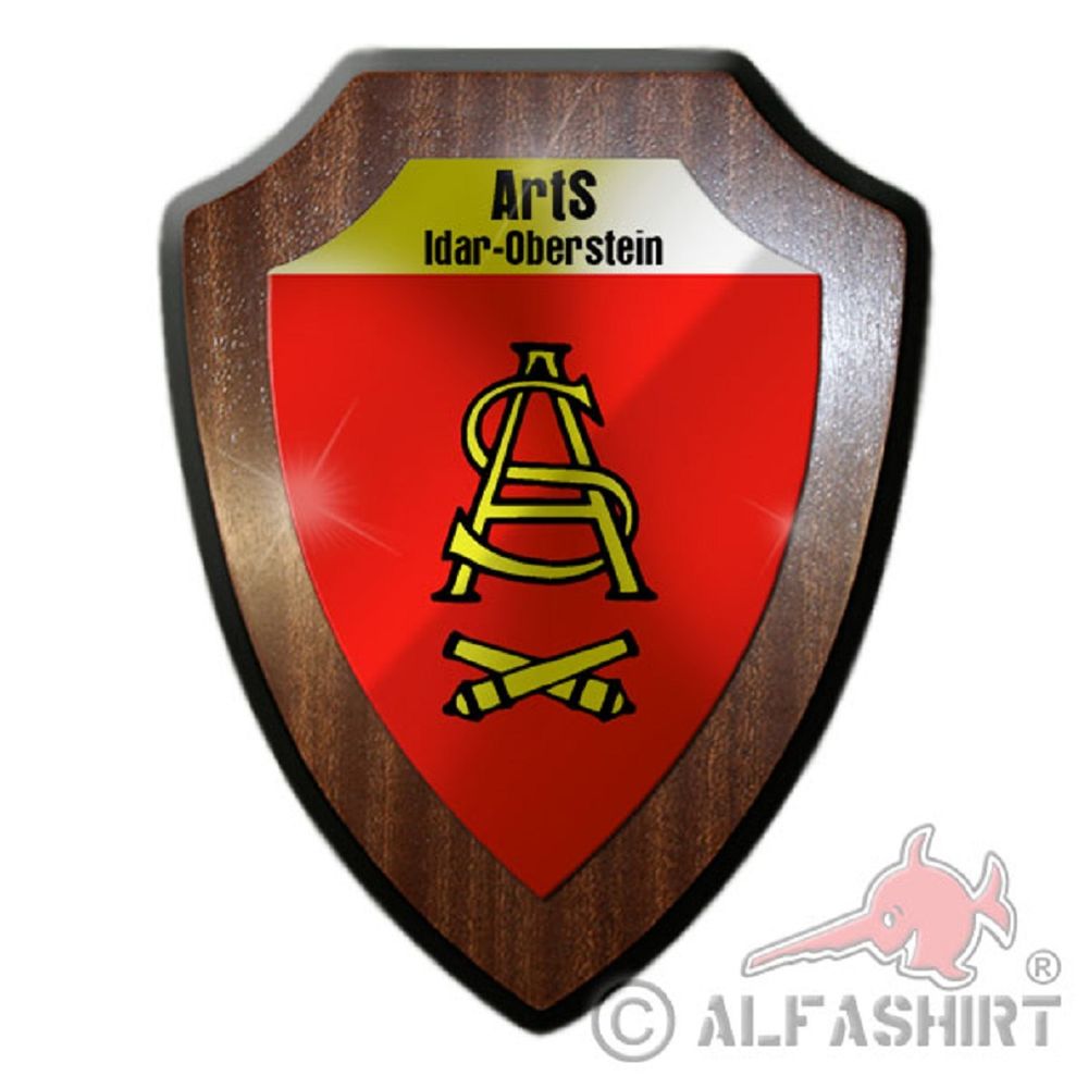Blazon ArtS Idar Oberstein artillery school training army #19411