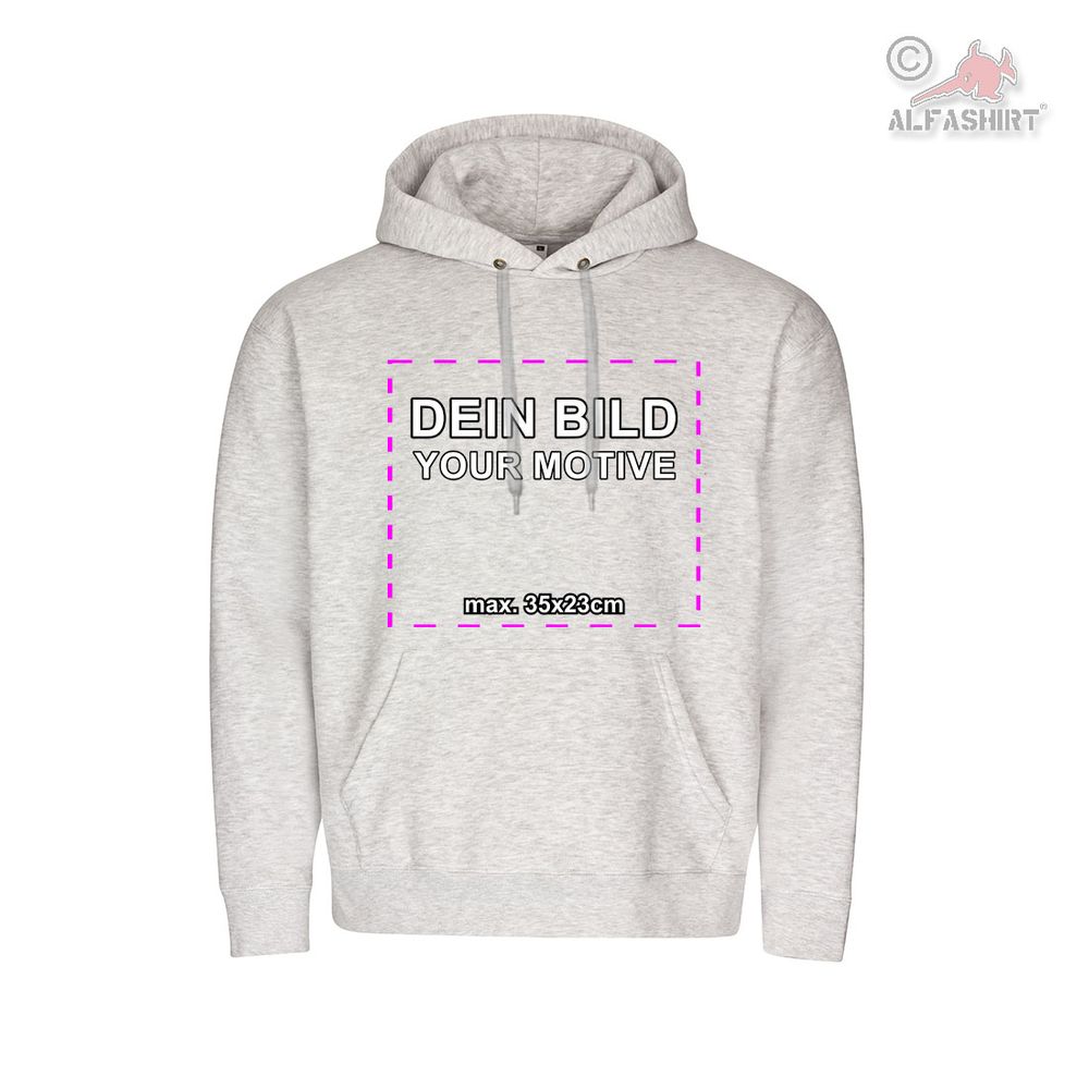 Hoodie mit deinem Bild 