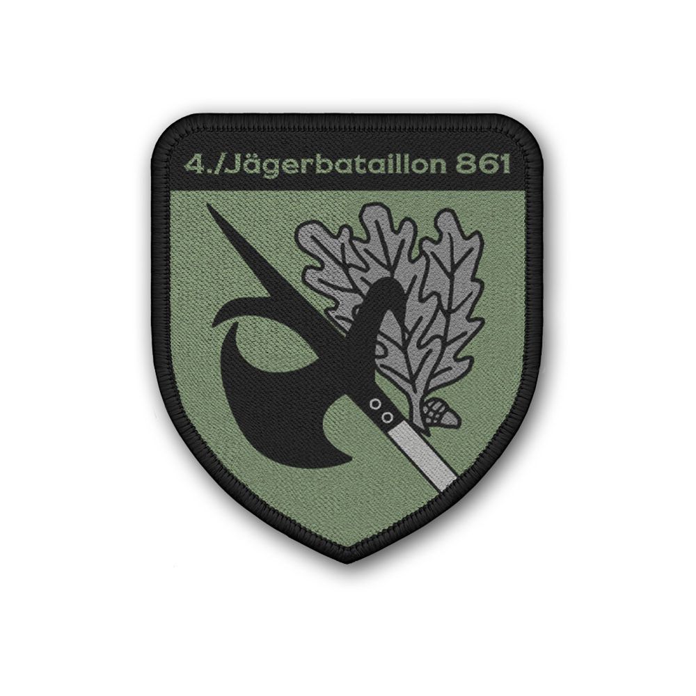 Patch JgBtl 861 Neuburg Wappen Oberbayern Jäger Bataillon Abzeichen #36513
