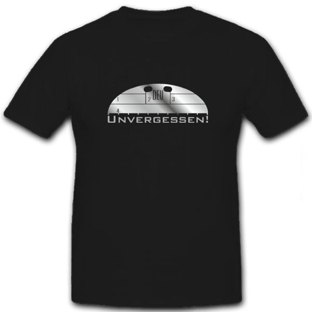 Unvergessen Bundeswehr Erkennungsmarke Gefallenen - T Shirt #5863 