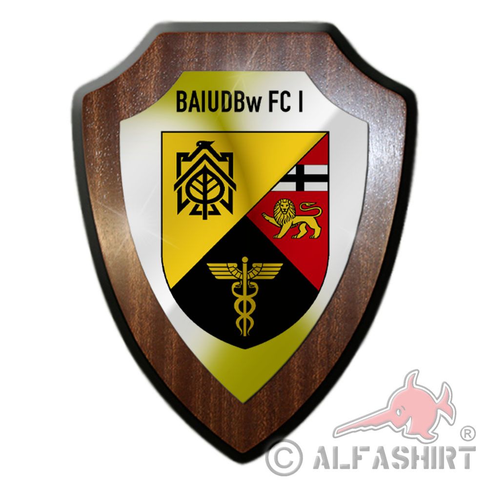 Coat of arms shield BAIUDBw FCI Federal Office for Infrastructure # 35124
