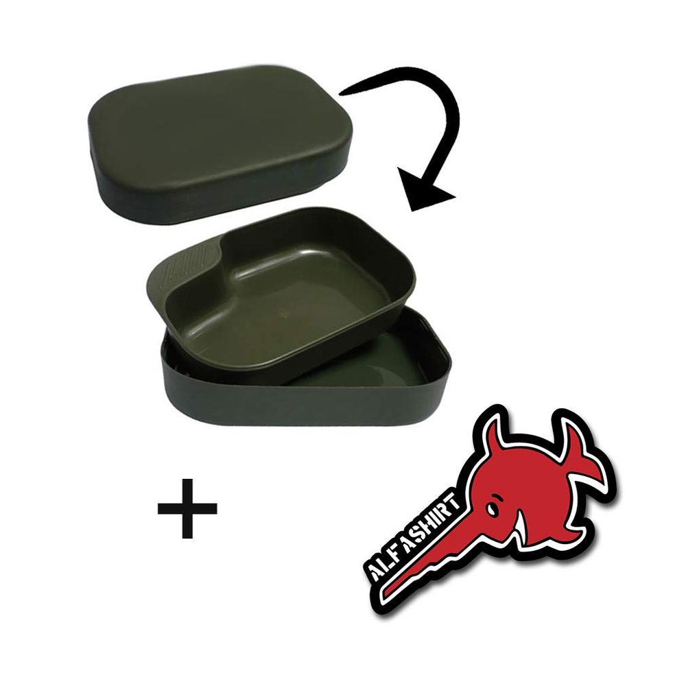 Survival BOX CAMP-A-BOX WILDO Outdoor German Army Military Food EPA Camping # 15927