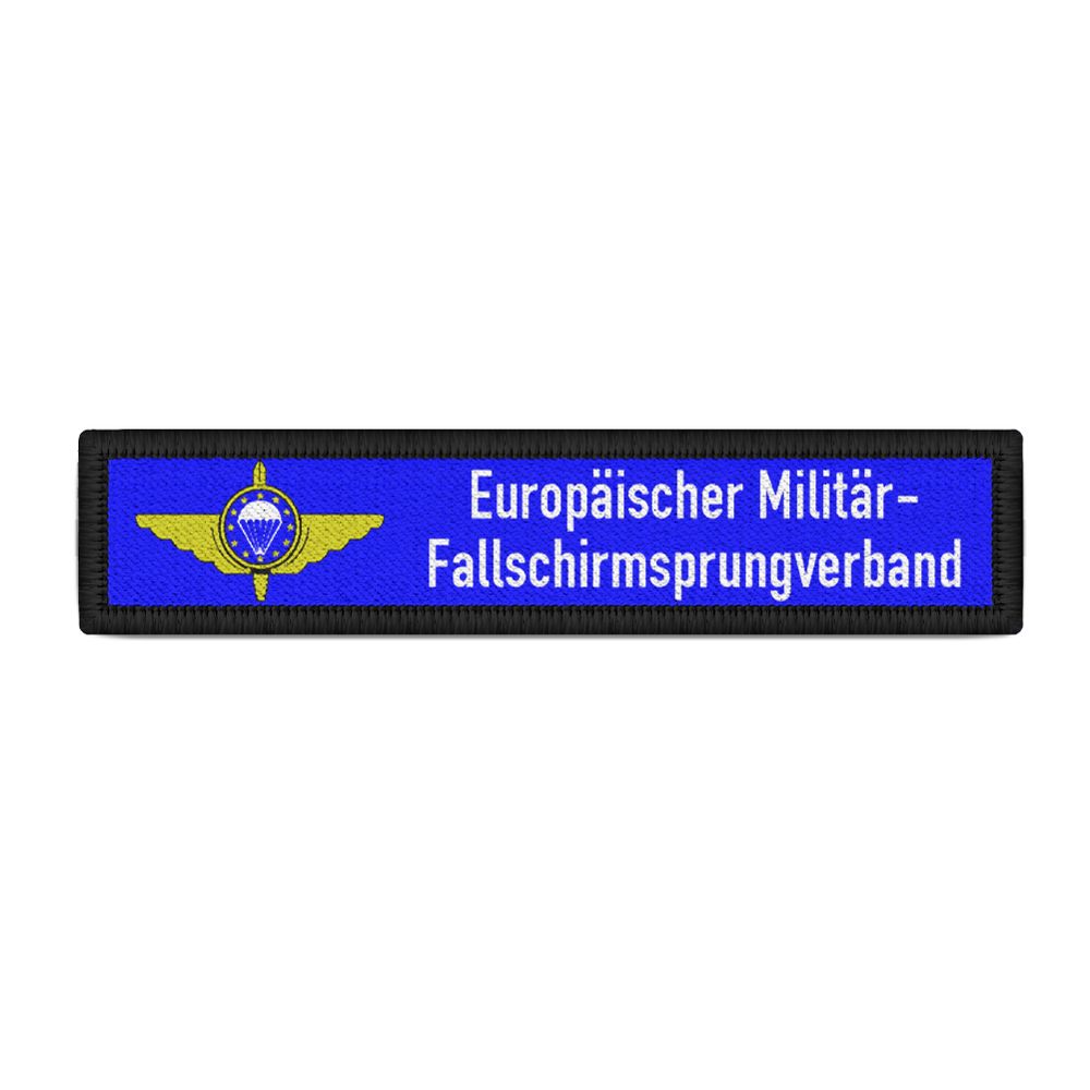 Namensschild Patch EMFV Europäischer Militär- Fallschirmsprungverband #24831