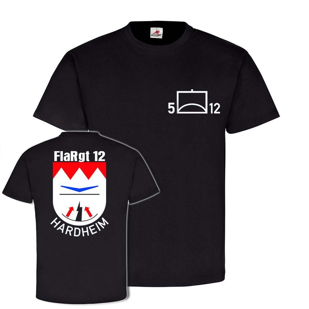5 PzFlakBtl 12 Hardheim Cheetah anti-tank gun battalion T-shirt # 32761
