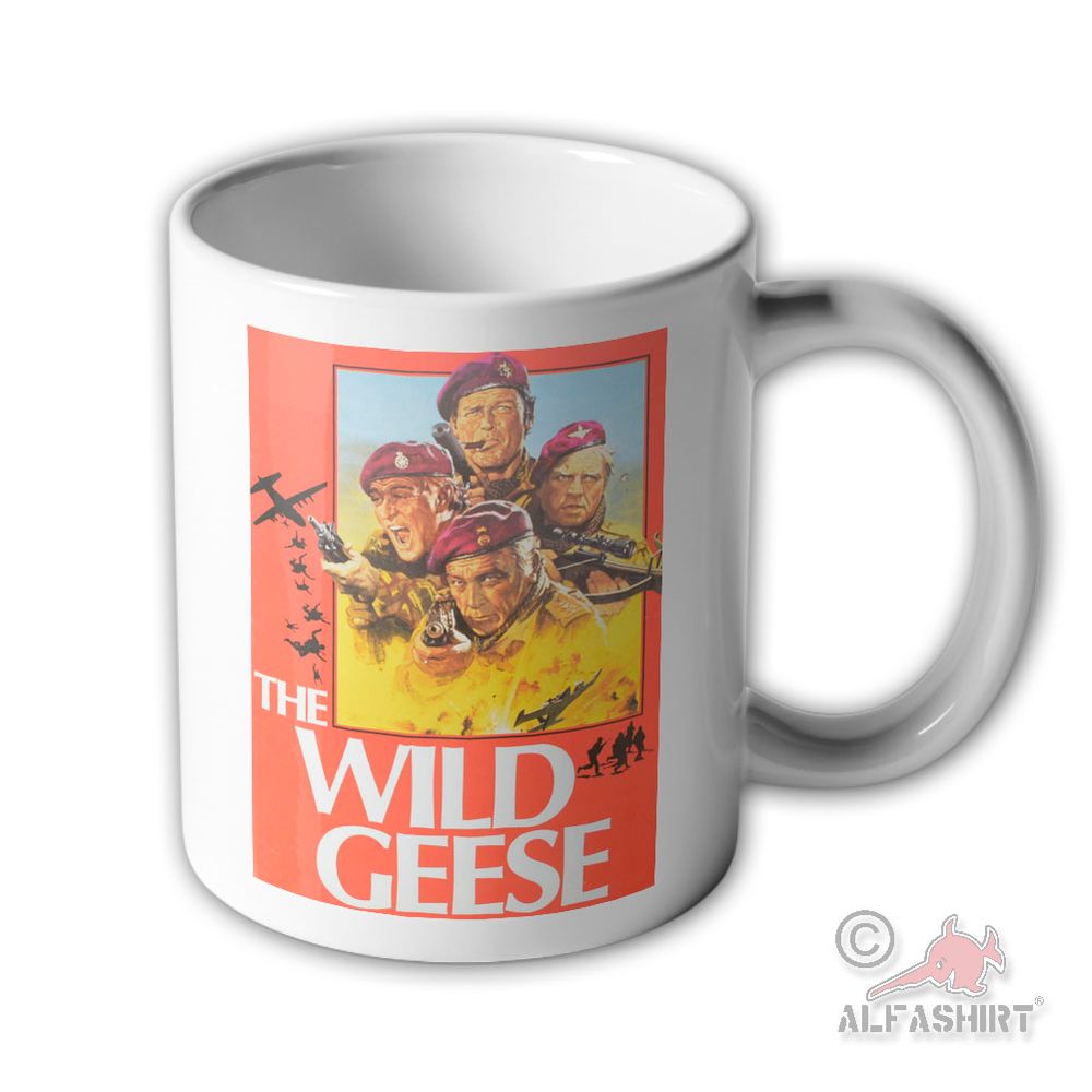 Tasse The Wild Geese Die Wildgänse kommen Söldner Afrika Kult Film 70er #44963