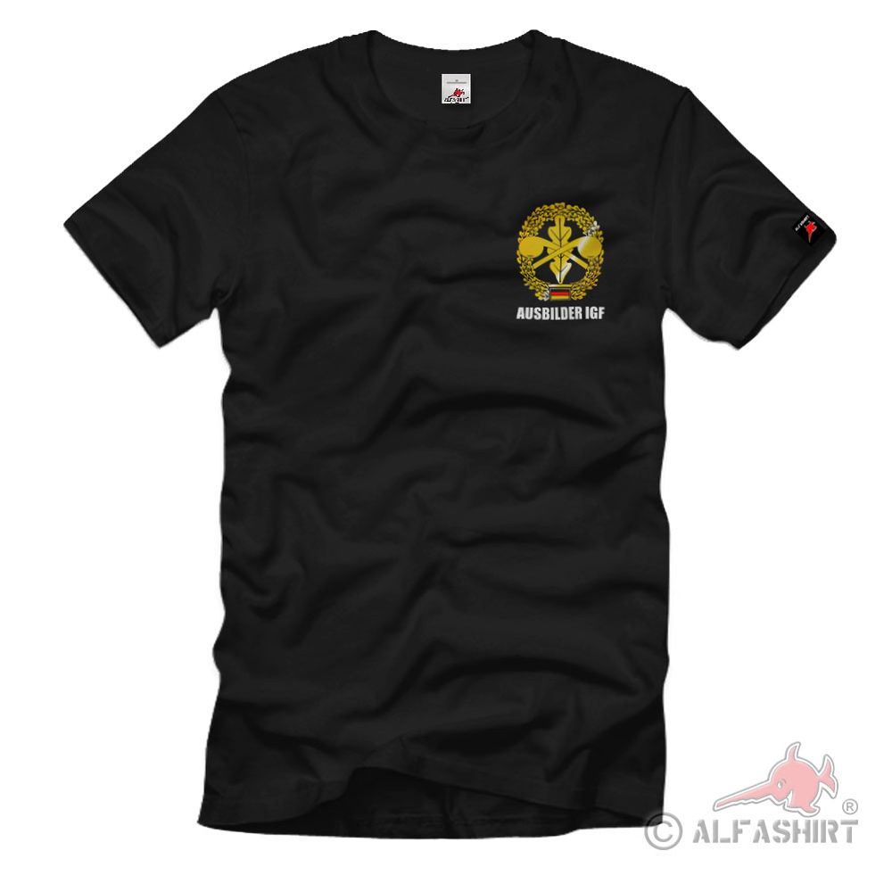 Ausbilder IGF Abc Abwehr Barettabzeichen Individuellen - T Shirt #40922