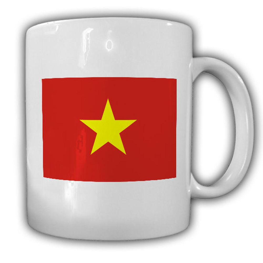 Cup of Vietnam Flag Flag Coffee Mug # 14026