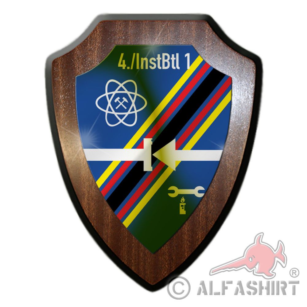 Blazon 4 InstBtl 1 Repair Battalion Ahrbergen BW Leopard # 31990